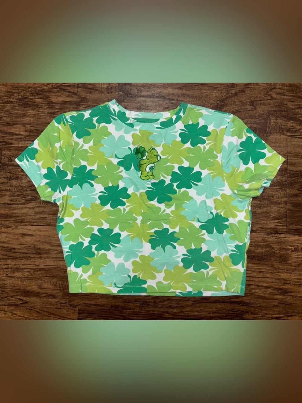 Care Bears Cropped Tee Size Medium